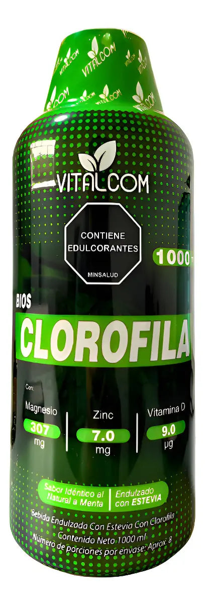 CLOROFILA LIQUIDA 1 LITRO - VITALCOM